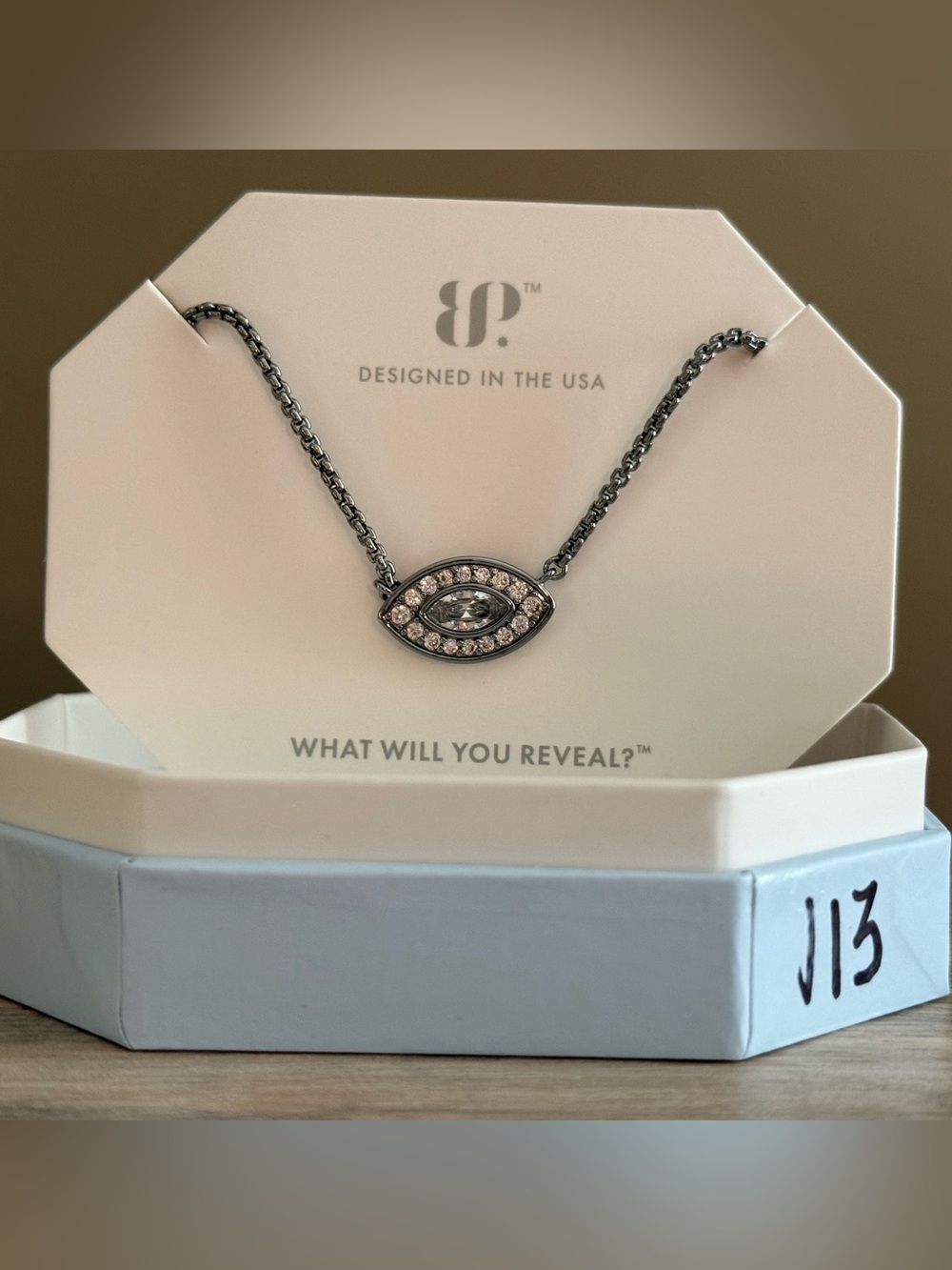 Bomb Party OG Necklace “You’re A Lucky Girl” Brand New! #113
